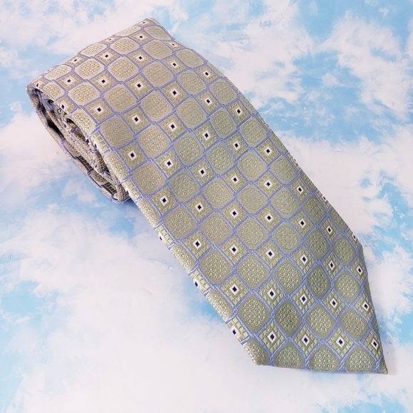 Tasso Elba 100% Silk Tie‎ - Picture 1 of 6